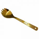 Vargo Titanium Spork (In Brasslite Yellow)