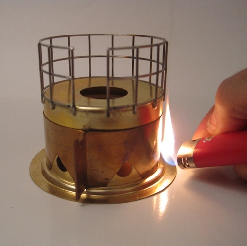 Lighting the preheat fuel