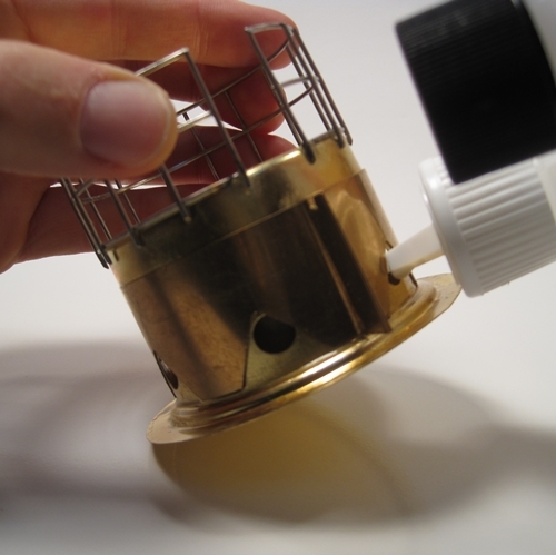 Loading the preheat fuel