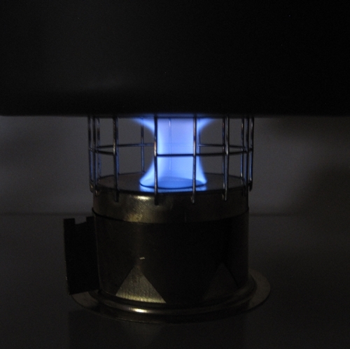 Turbo 2D simmer flame